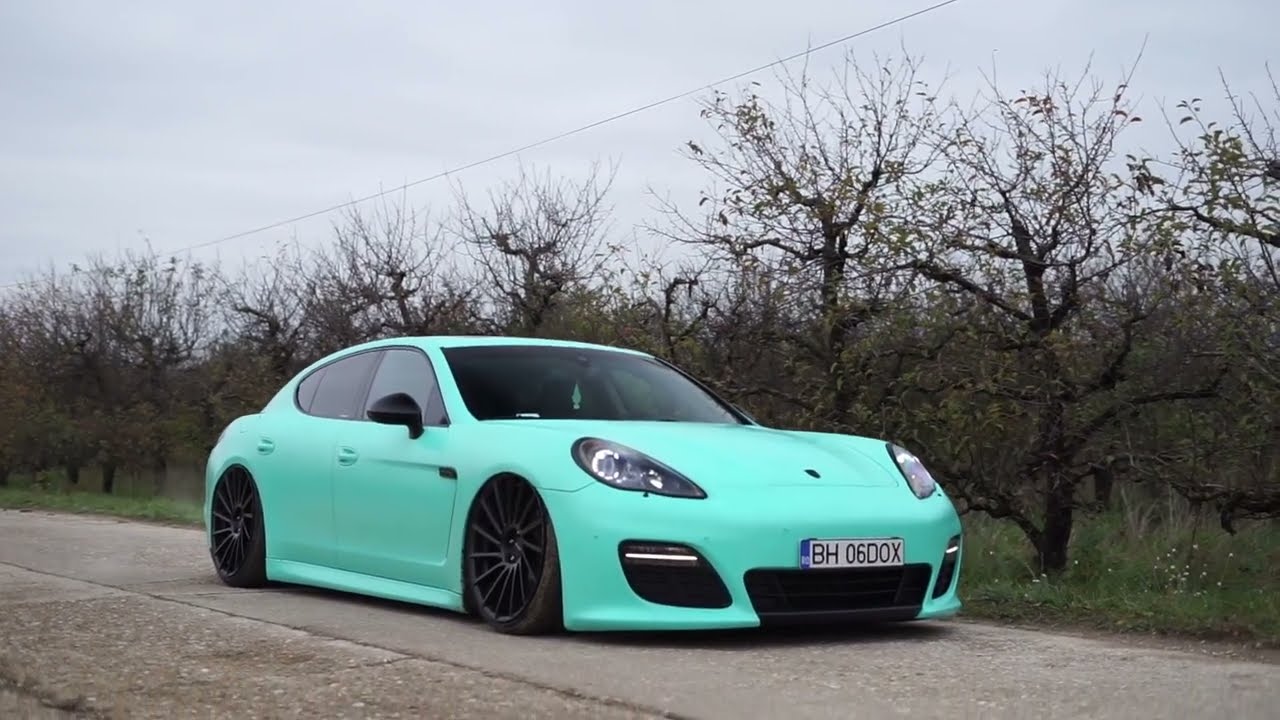 Bagged Porsche Panamera