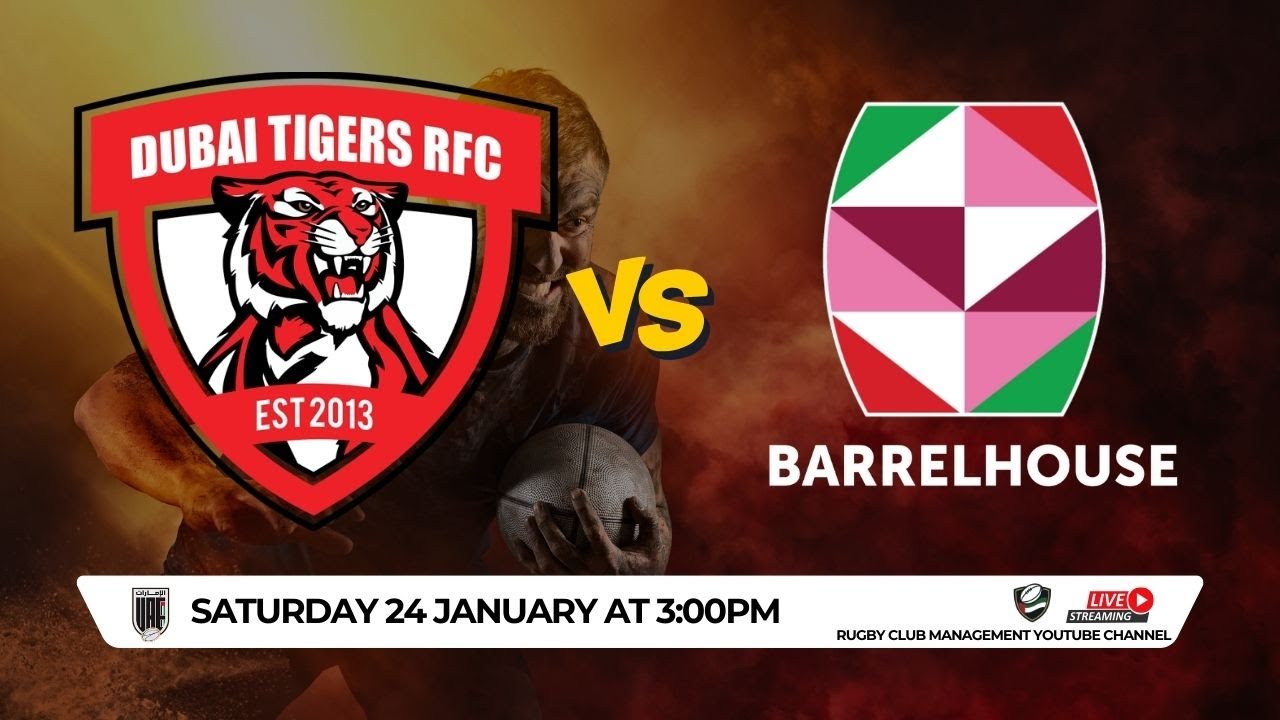 UAE RUGBY Division Two | Dubai Tigers vs Barrelhouse
