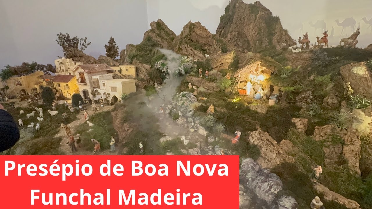 Presépio NACIMIENTO Iglesia de Boa Nova Funchal Madeira 2025