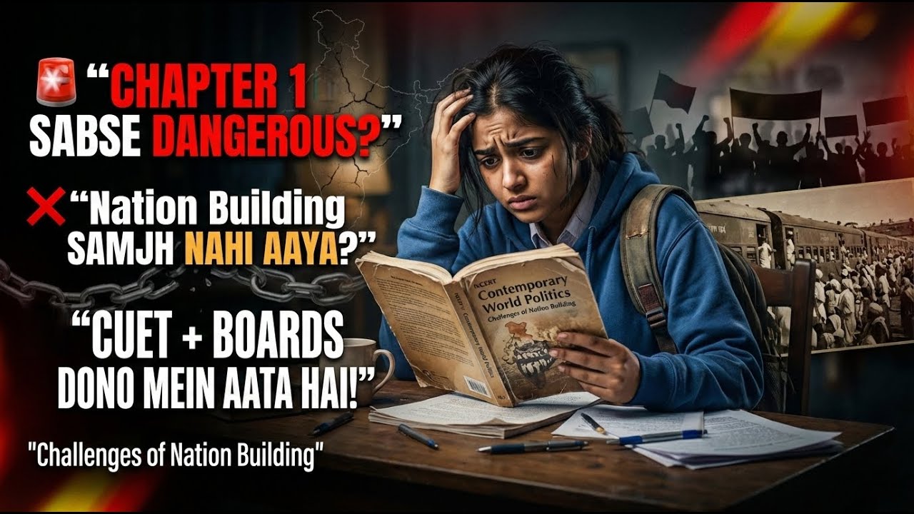 Political Science Class 12 | Chapter 1 Challenges of Nation Building | One Shot | CBSE 2026 | AURA |