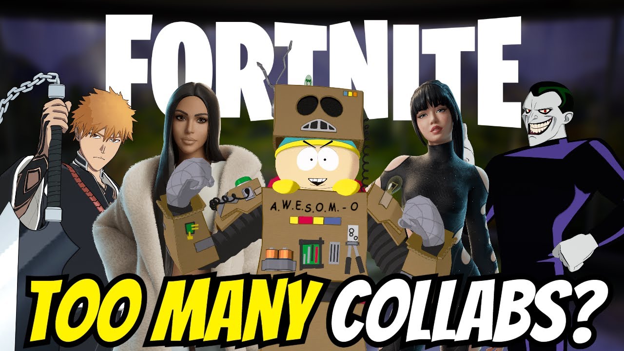 Неужели Fortnite перегружает нас новыми коллаборациями?
