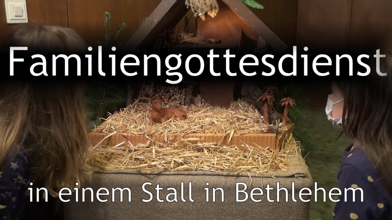 Krippenspiel am Heiligabend in St. Petrus