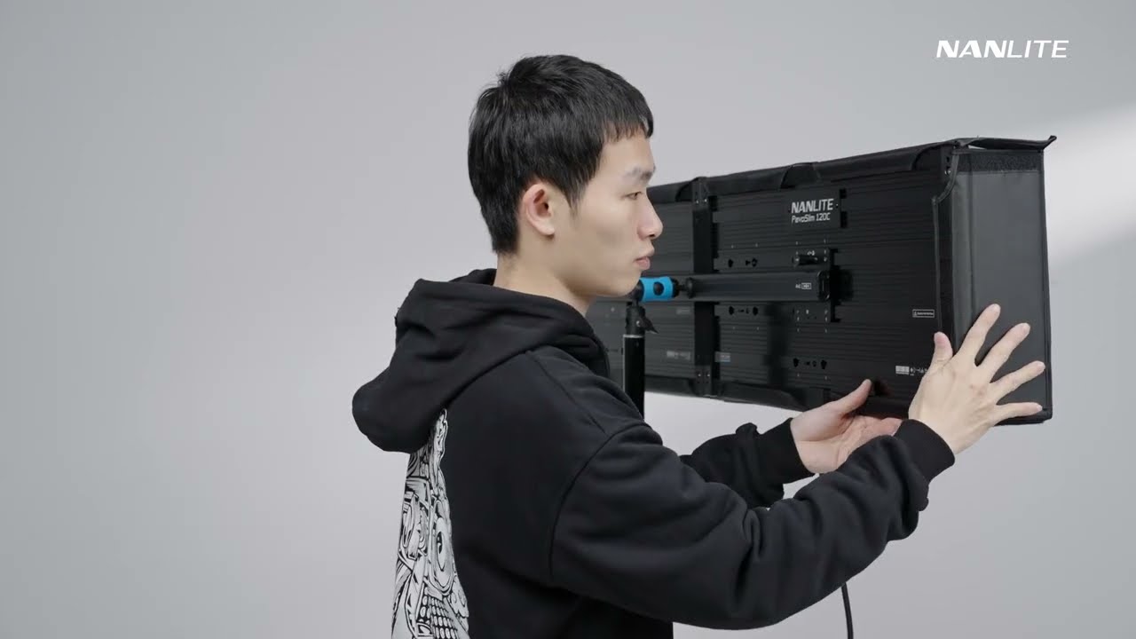 Nanlite PavoSlim 120B / 120C Dual Panel Coupler Tutorial | TSE imaging