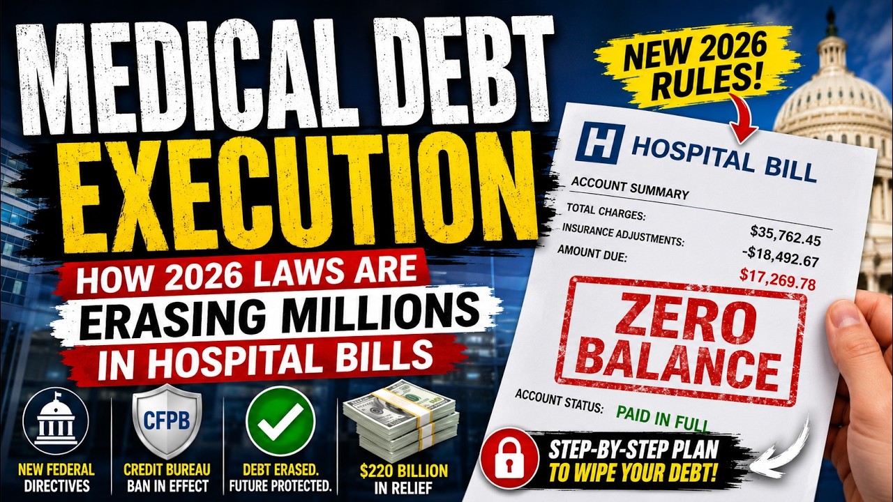 The Medical Debt Execution: How 2026 Laws Are Erasing Millions in Hospital Bills