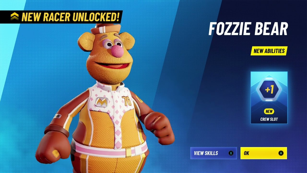 Disney Speed Storm | New Racer Unlocked - Fozzie Bear