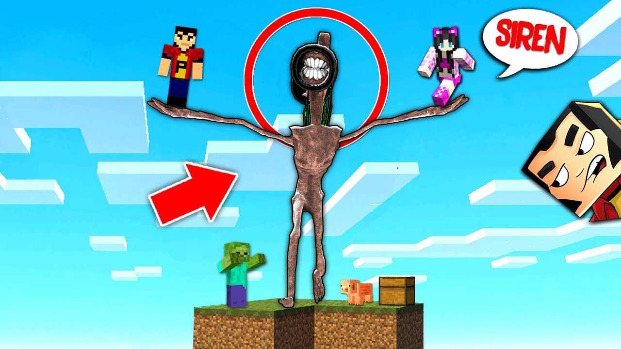 SIREN HEAD si COMOARA Secreta pe MINECRAFT !