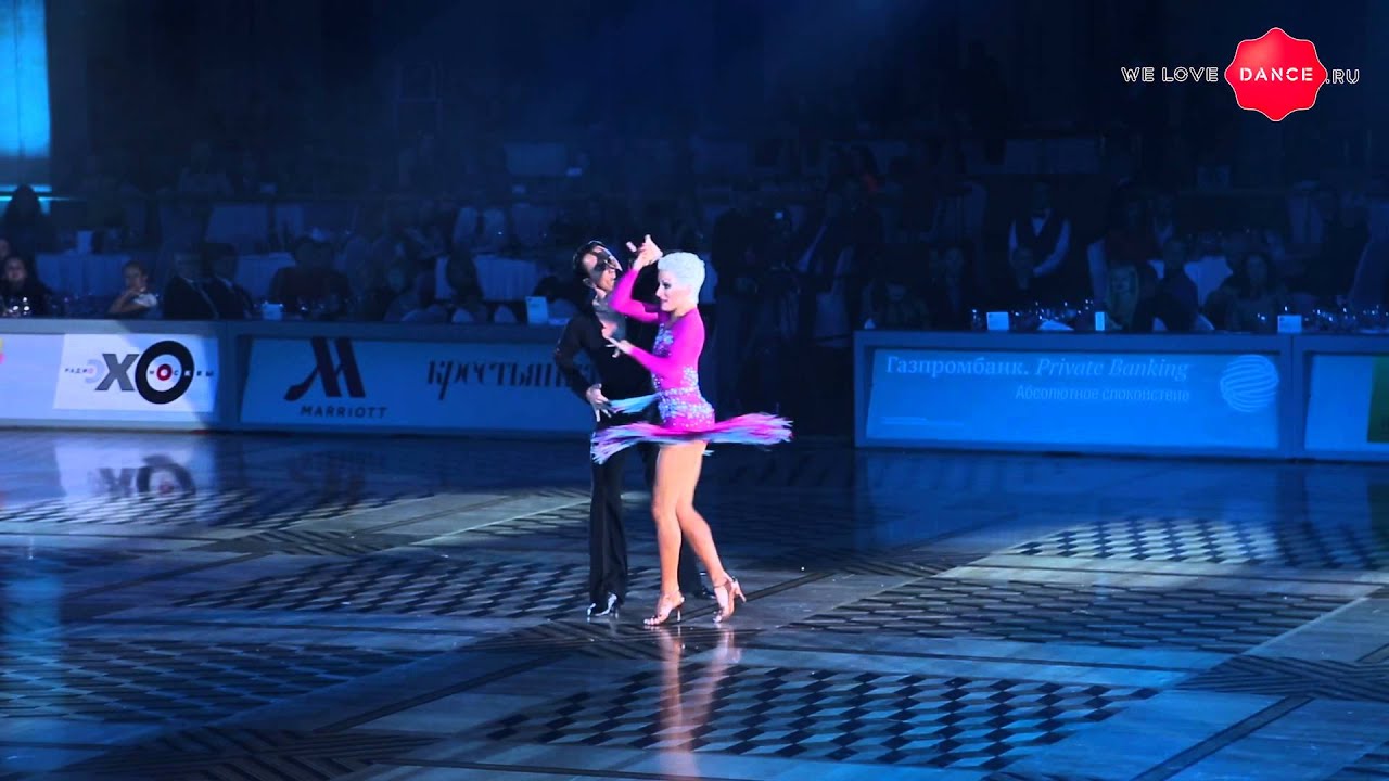 WLD Michael Malitowski & Joanna Leunis. Kremlin Gala 2014. Showcase. Cha-Cha-Cha