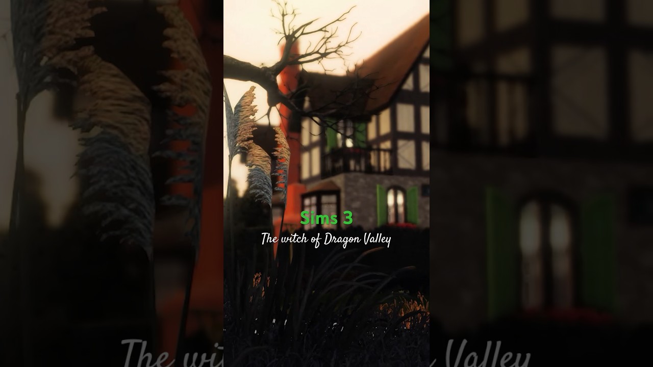 Sims 3 witchy gameplay trailer 🍂🔮🖤 