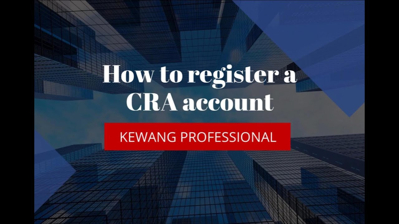 Give you step-by-step instructions for creating a CRA account! #cra  #canadatax #cra #taxreturn
