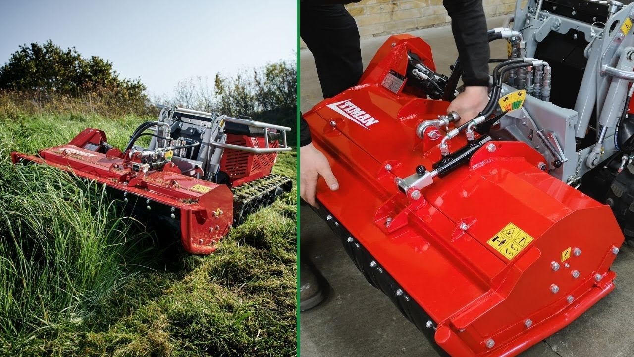 How to Adjust Mowing Height | Schnitth&ouml;he einstellen | Juster klippeh&oslash;jde RC-1000
