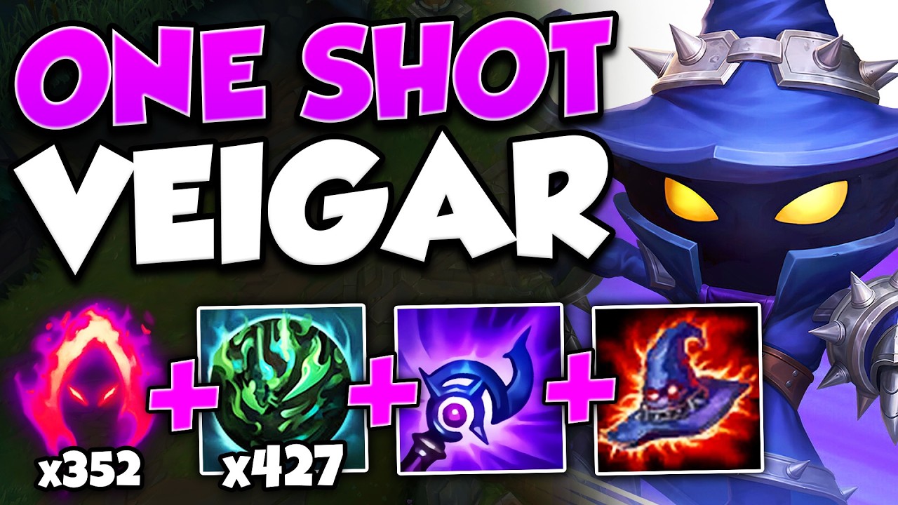 HIGHEST BURST DAMAGE UNLOCKED! 1800 AP ONE SHOT VEIGAR SEASON 8 WAS BROKEN!