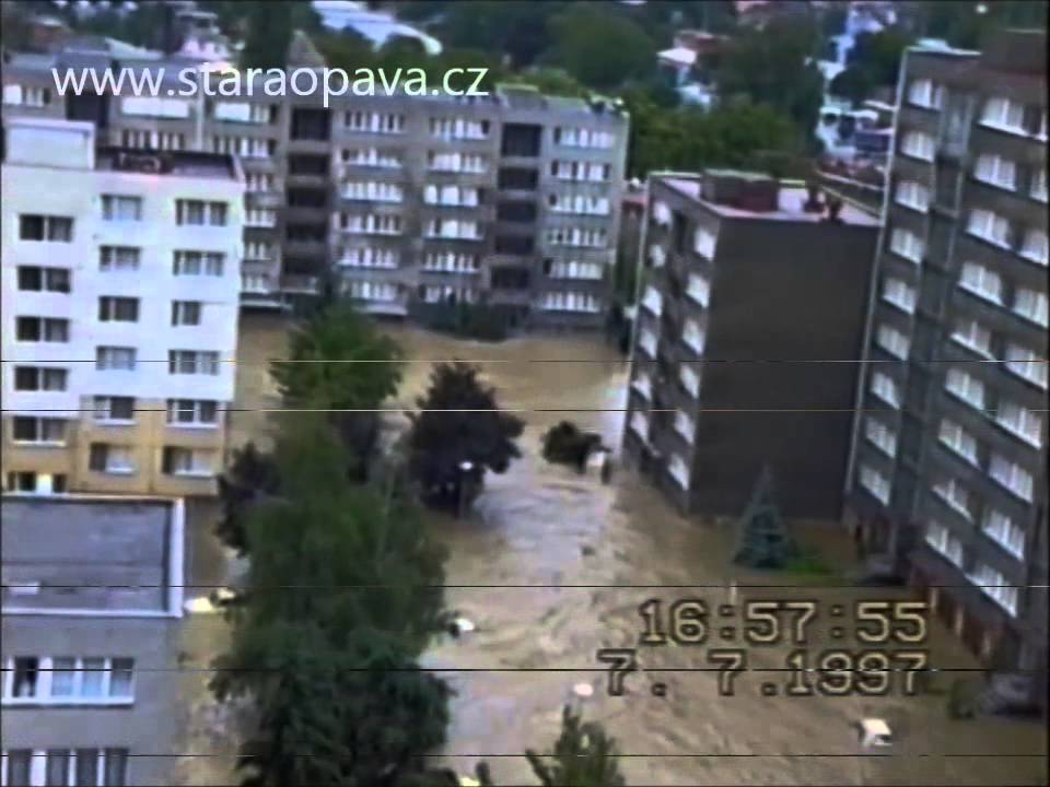 Povodně 1997 - Opava