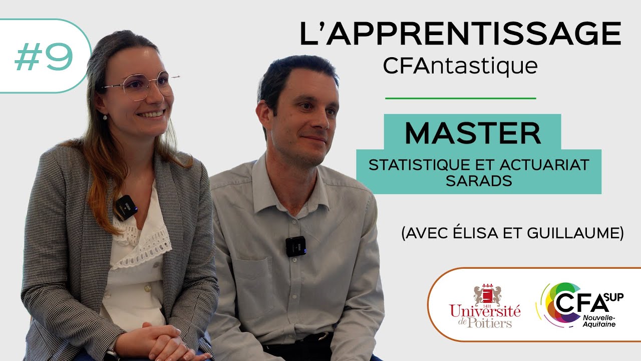 L'apprentissage CFAntastique #9 – MASTER SARADS Statistique et Actuariat