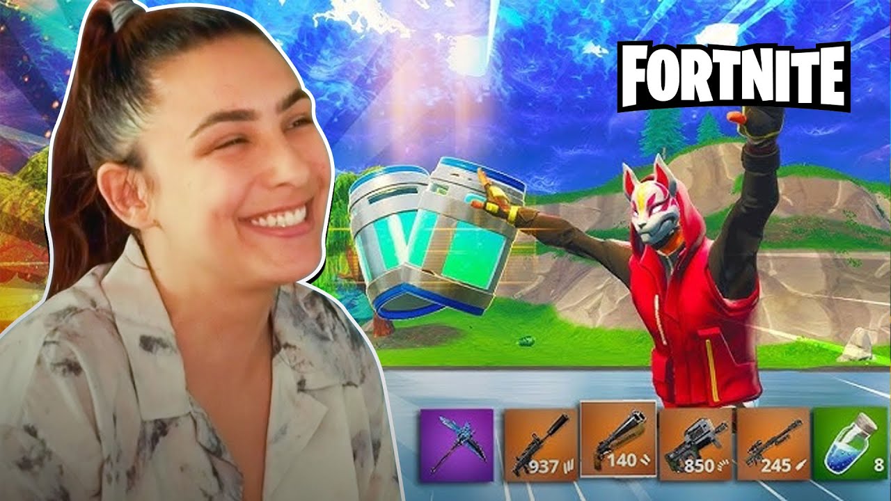 PRIMEIRA VEZ JOGANDO FORTNITE EM 5 PESSOAS