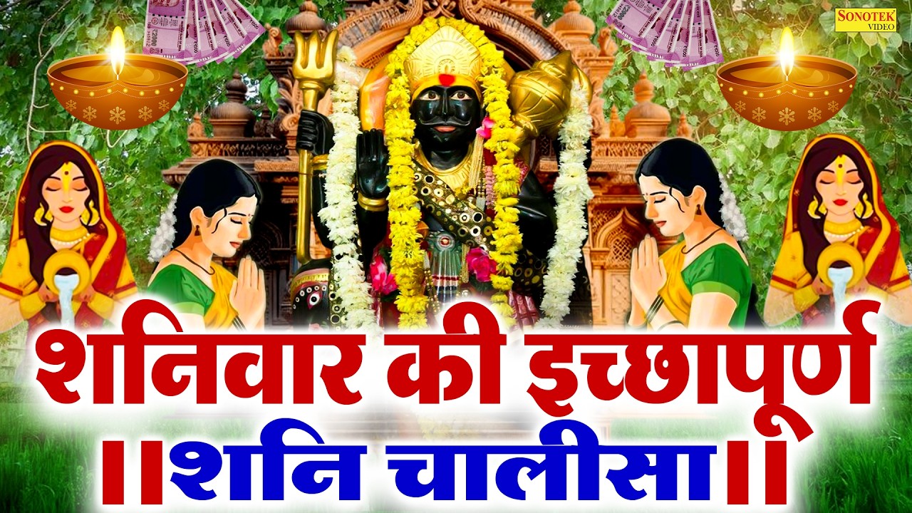 Live :- आज शनिवार के दिन - कुछ समय निकाल कर शनि चालीसा सुने शनिदेव जी सभी मनोकामनाये पूर्ण करते हैं