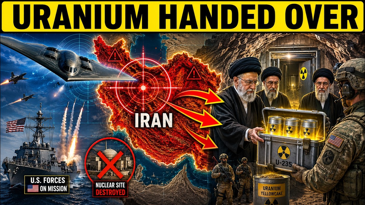 U. S.Military Just Forced Iran's Mullahs To Hand Over Their Uranium
