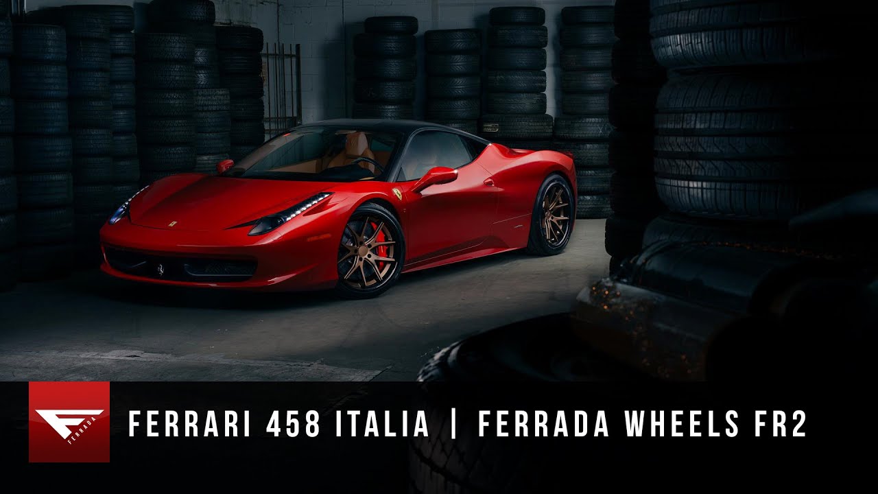 2011 Ferrari 458 Italia | Ferrada Wheels FR2 BRONZE