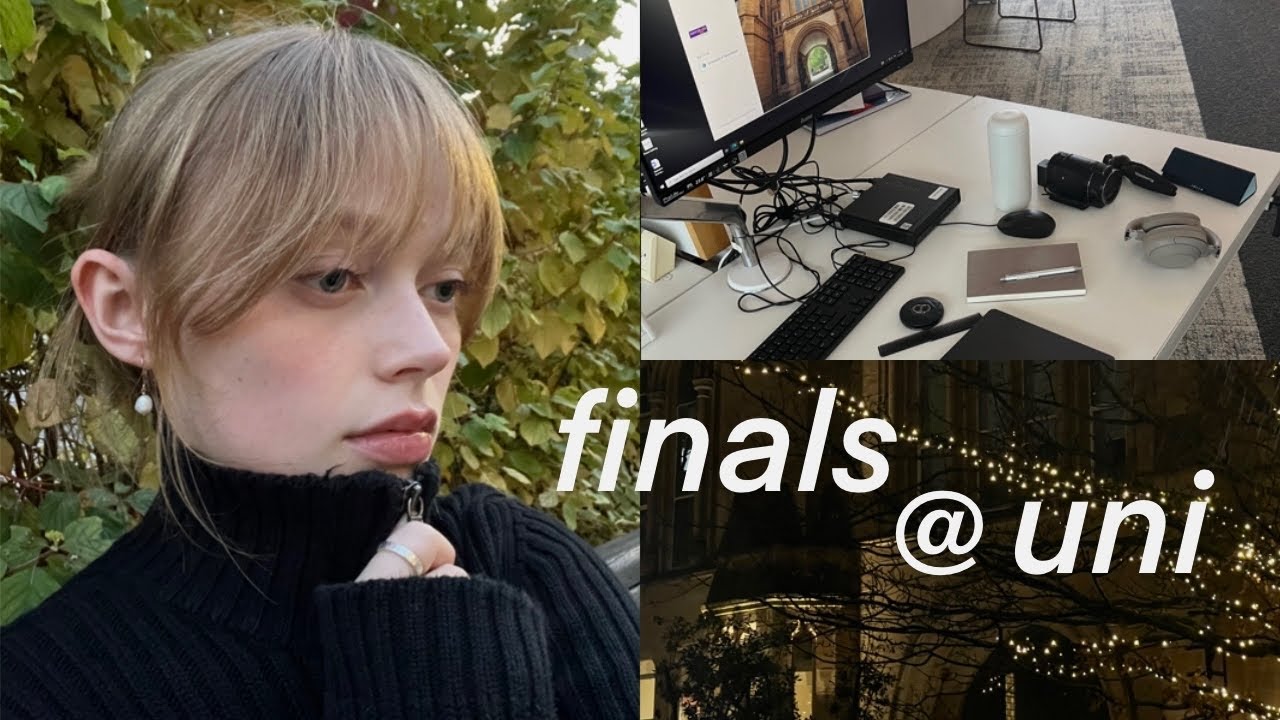 diary of a uni student during finals: library 24/7, zero sleep + never-ending deadlines