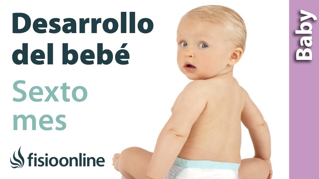 👶🏼Desarrollo del BEBÉ en su SEXTO mes de VIDA🚼