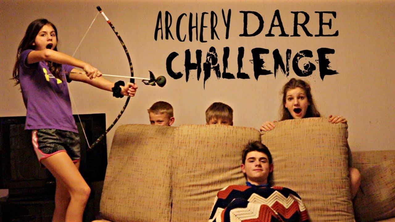 ARCHERY DARE CHALLENGE (bean boozled) | Match Up