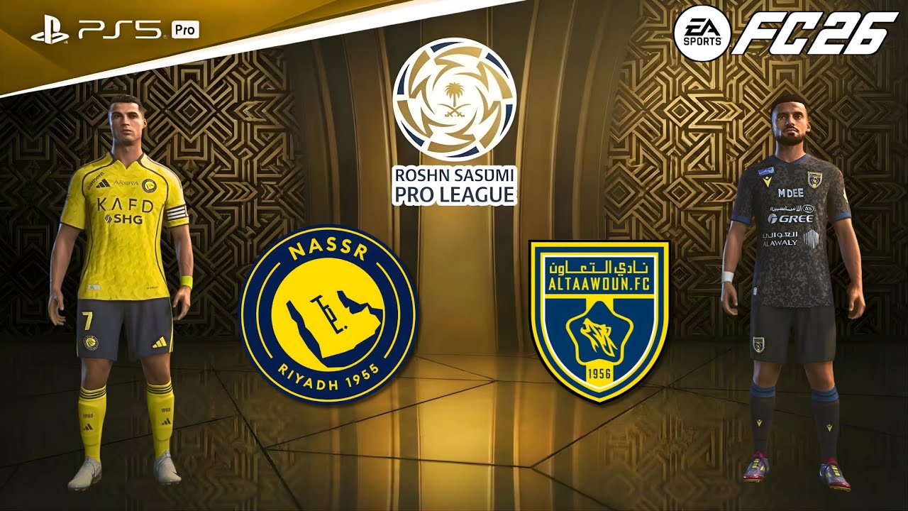 FC 26 - Al Nassr vs Al-Taawoun FC | Roshn Saudi League | Musa Barrow vs João Félix epic battle