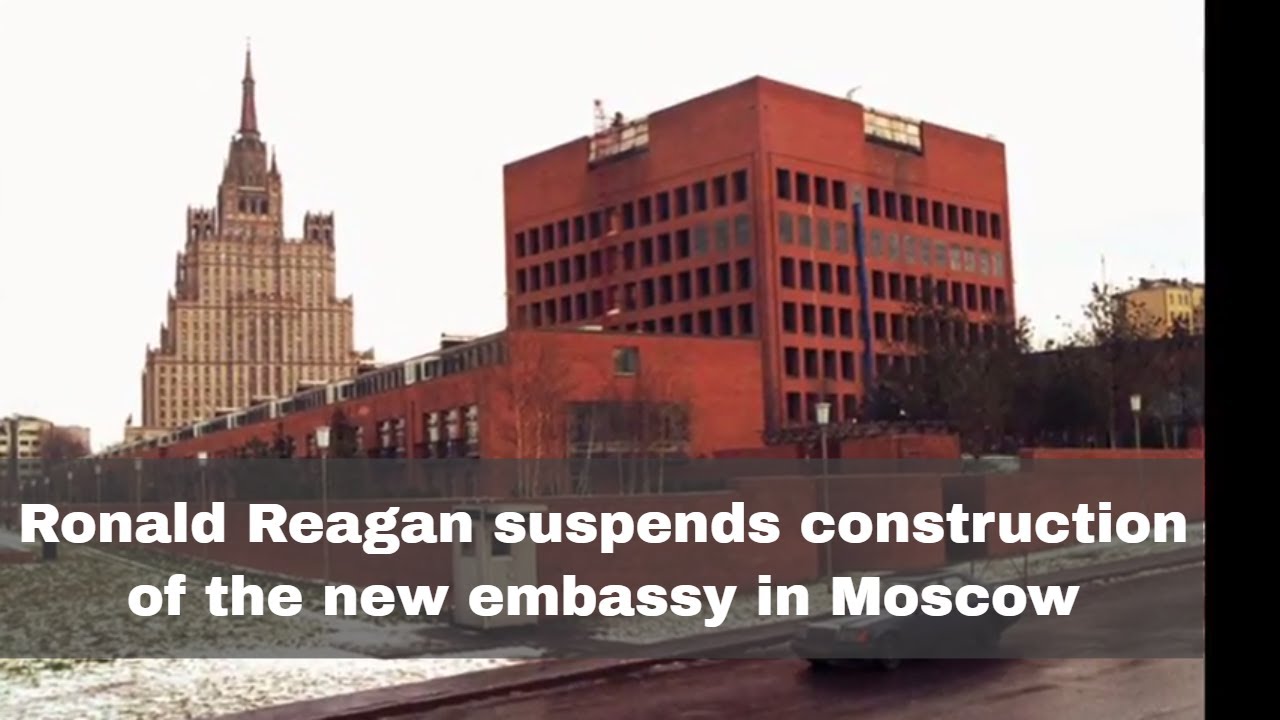 27th October 1988: Ronald Reagan halts construction of the Moscow embassy