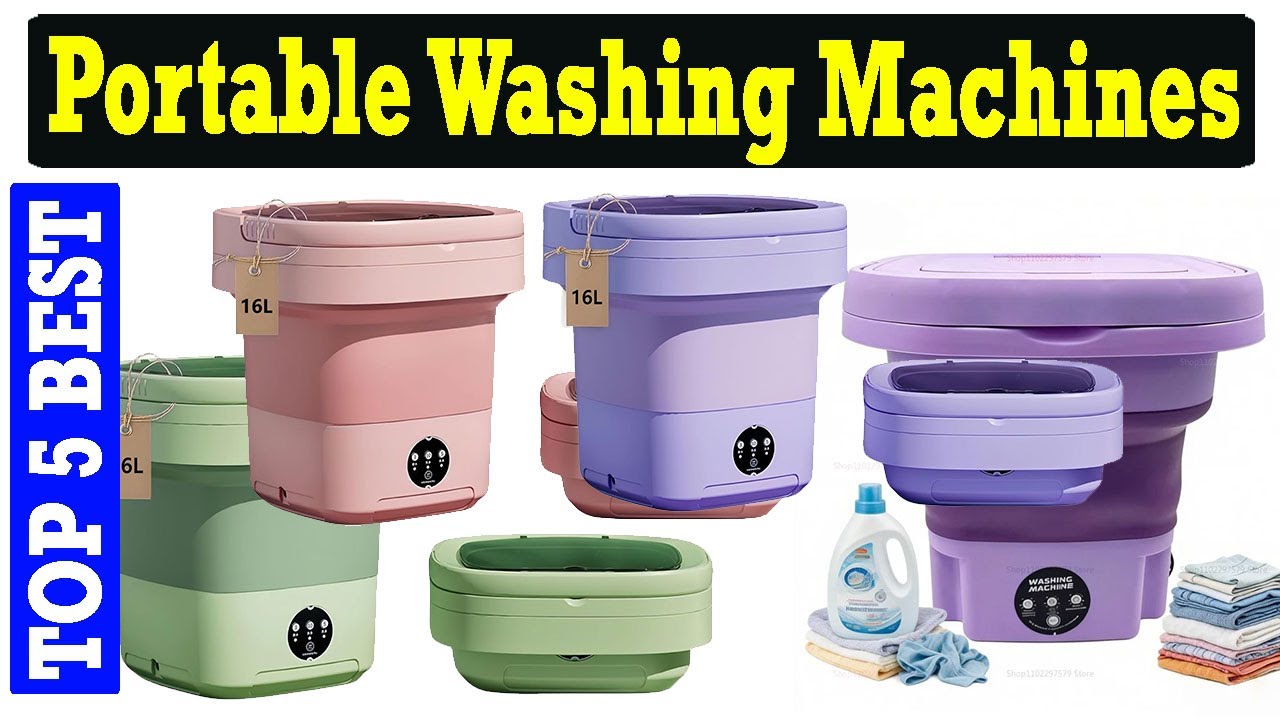 Top 5 Best Portable Washing Machines of 2026