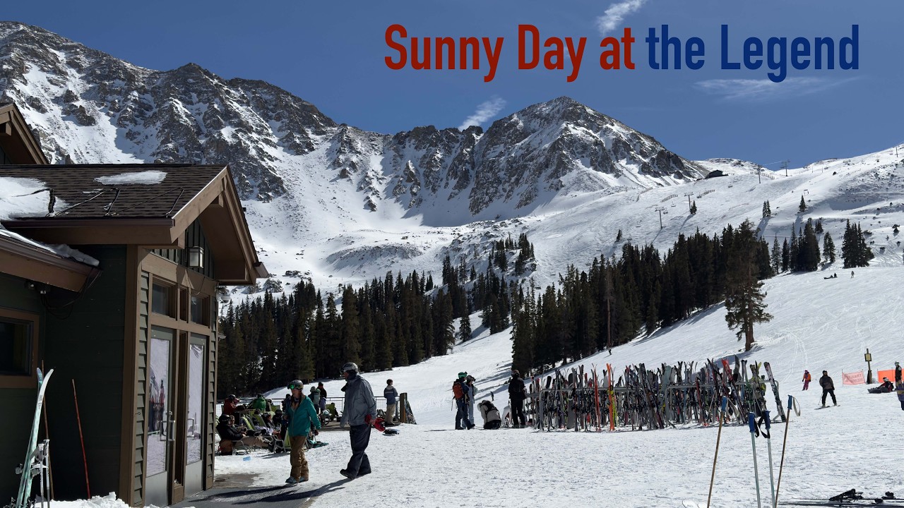Sunny Day at A-Basin! (2/28/26)