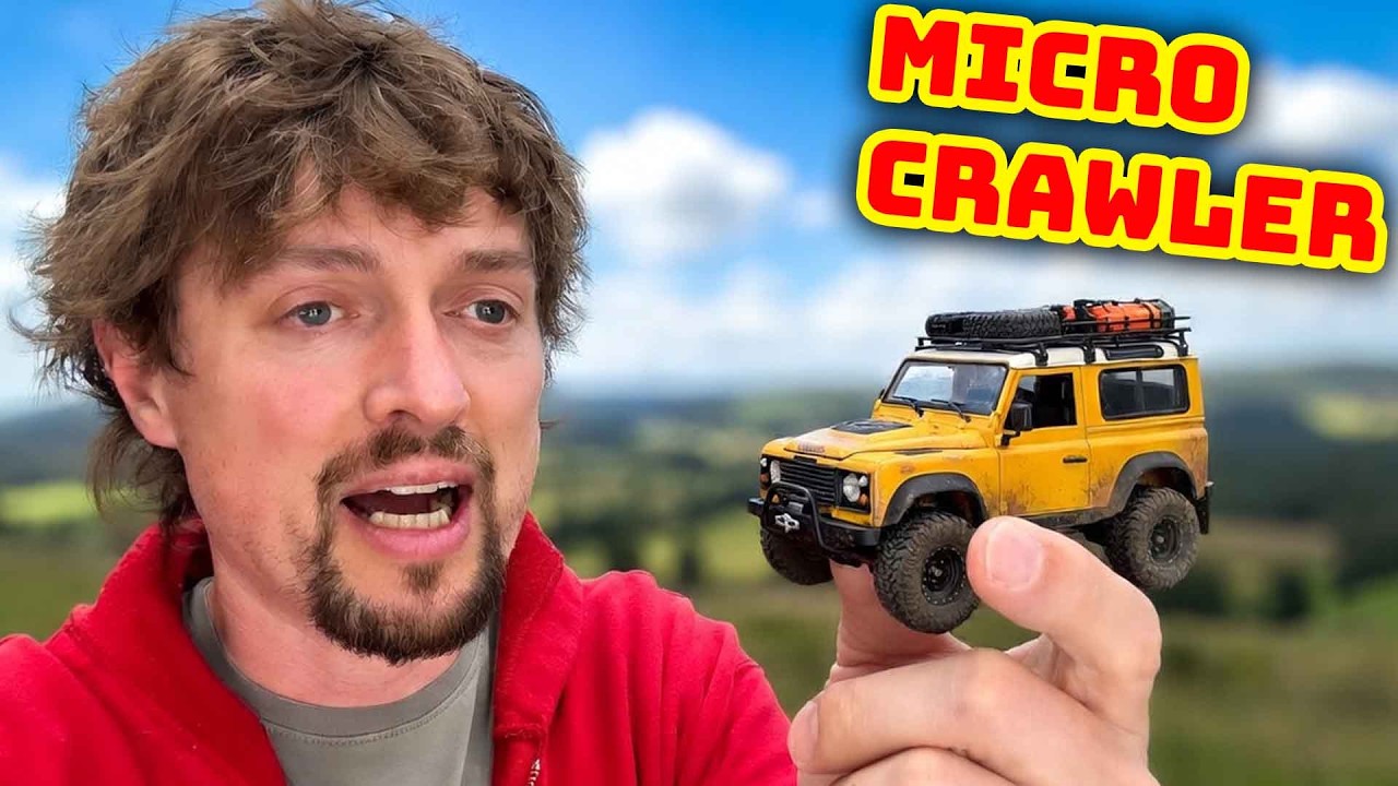 Самый маленький в мире внедорожный радиоуправляемый автомобиль