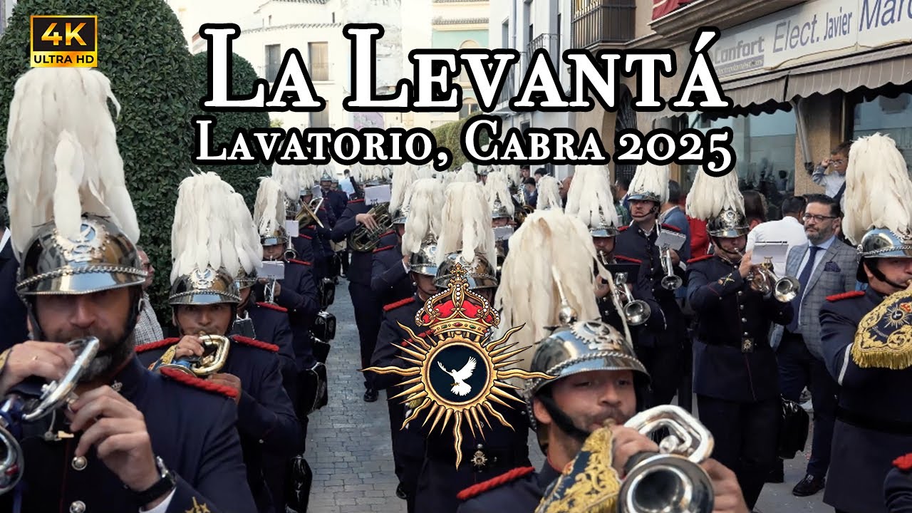 [4K] La Levantá- Coronación Campillos. Hdad. Lavatorio 2025, Cabra (Córdoba). Domingo de Ramos