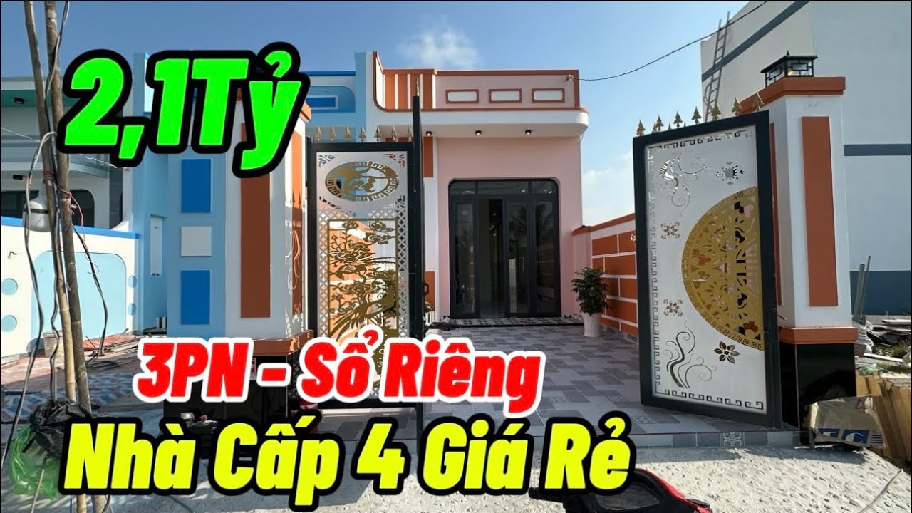 🌾Bán Nhà Cấp 4 Giá Rẻ |Sổ Riêng có 3PN đường Ô Tô Tổng 2,1Tỷ 