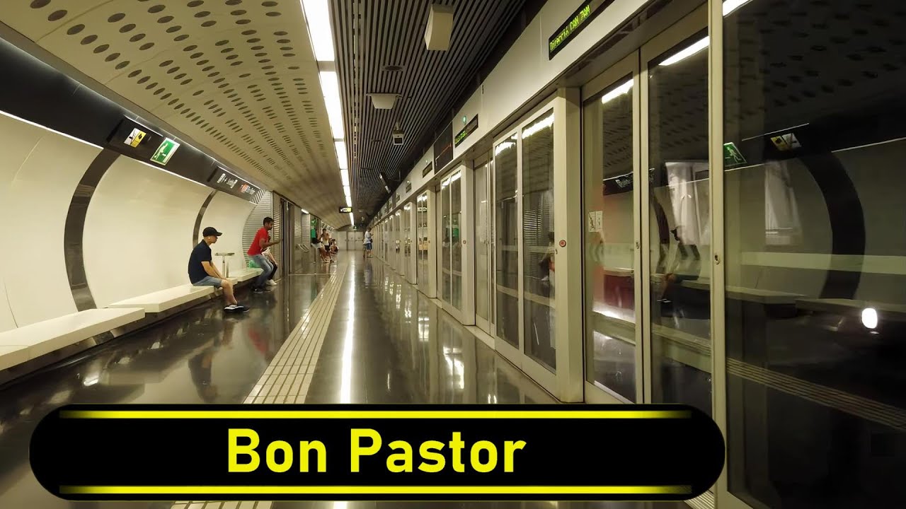 Metro Station Bon Pastor - Barcelona 🇪🇸 - Walkthrough 🚶