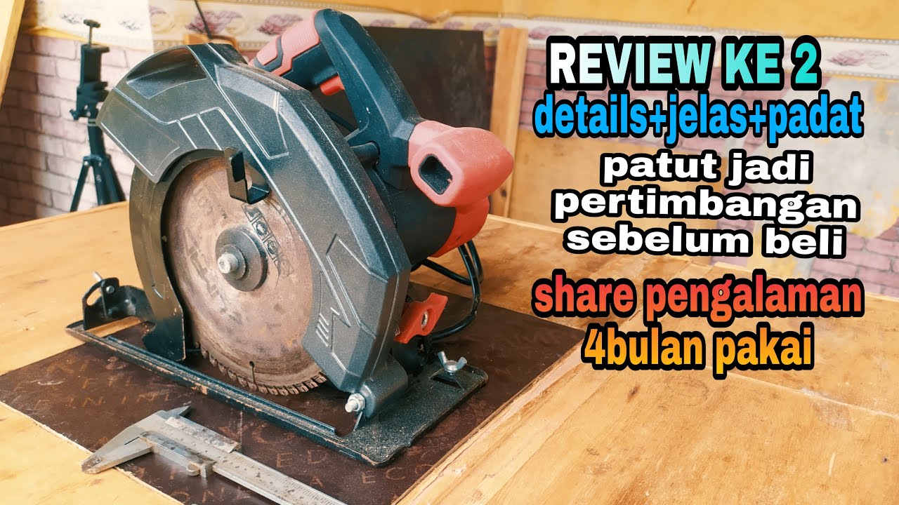 REVIEW LENGKAP CIRCULAR SAW MURAH BERKUALITAS JLD 1853