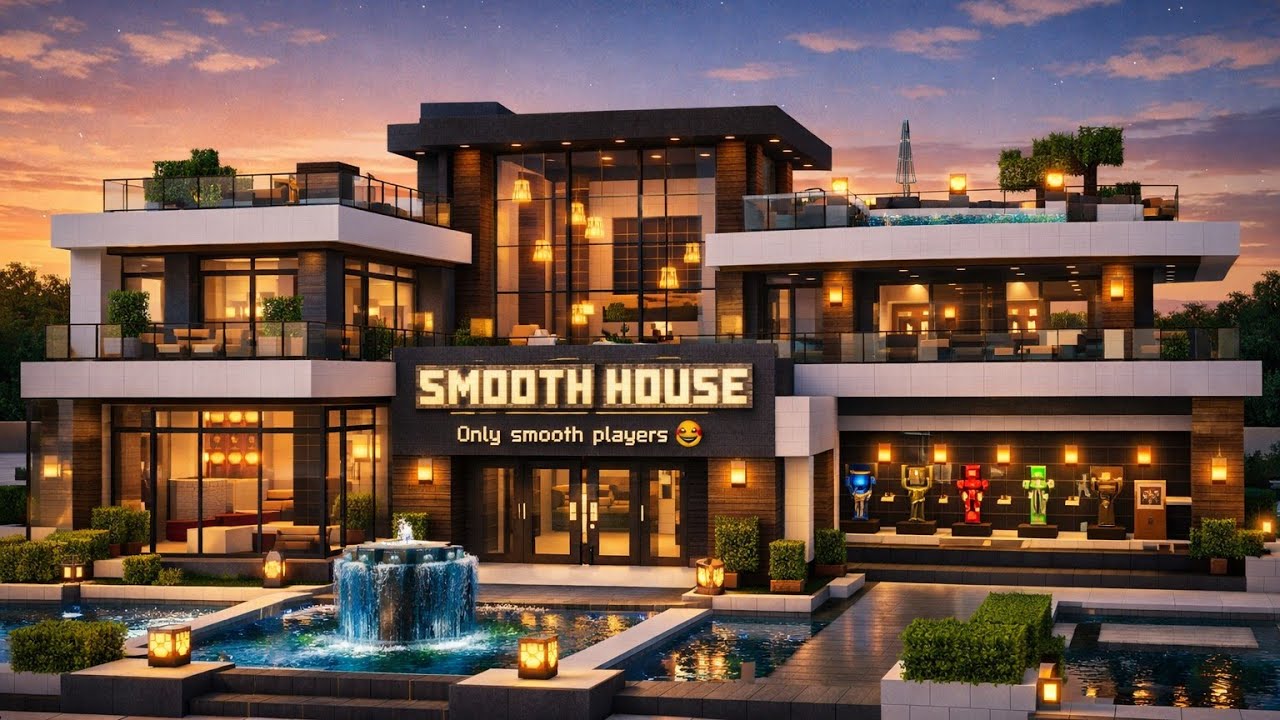 Construyendo la SMOOTH HOUSE 🏠 | Mansión VANILLA en Survival (Java) con @Tarekk-f1hplay