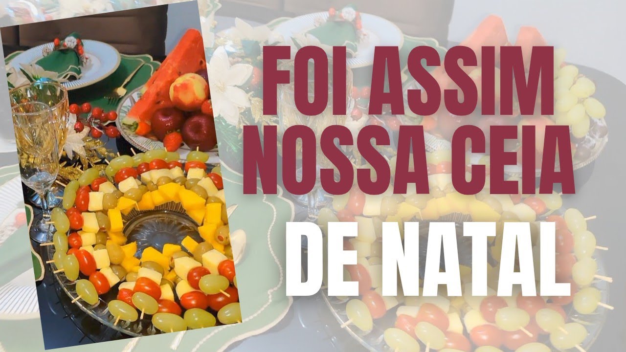 UM DIA COMIGO NA COZINHA | COMO PREPAREI A CEIA DE NATAL