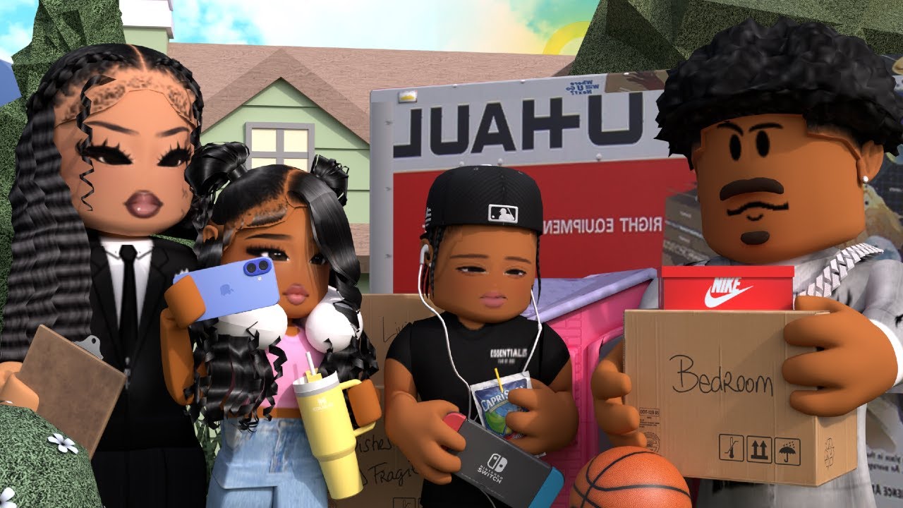 ADOPTING MY NEW KIDS! *GHETTO CASE WORKER?!* |Bloxburg Family Roleplay