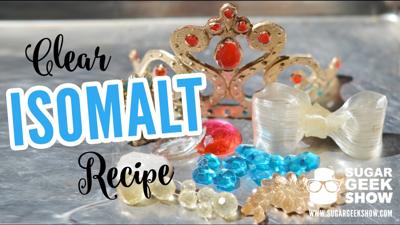 How To Cook Raw Isomalt - Clear Isomalt Recipe