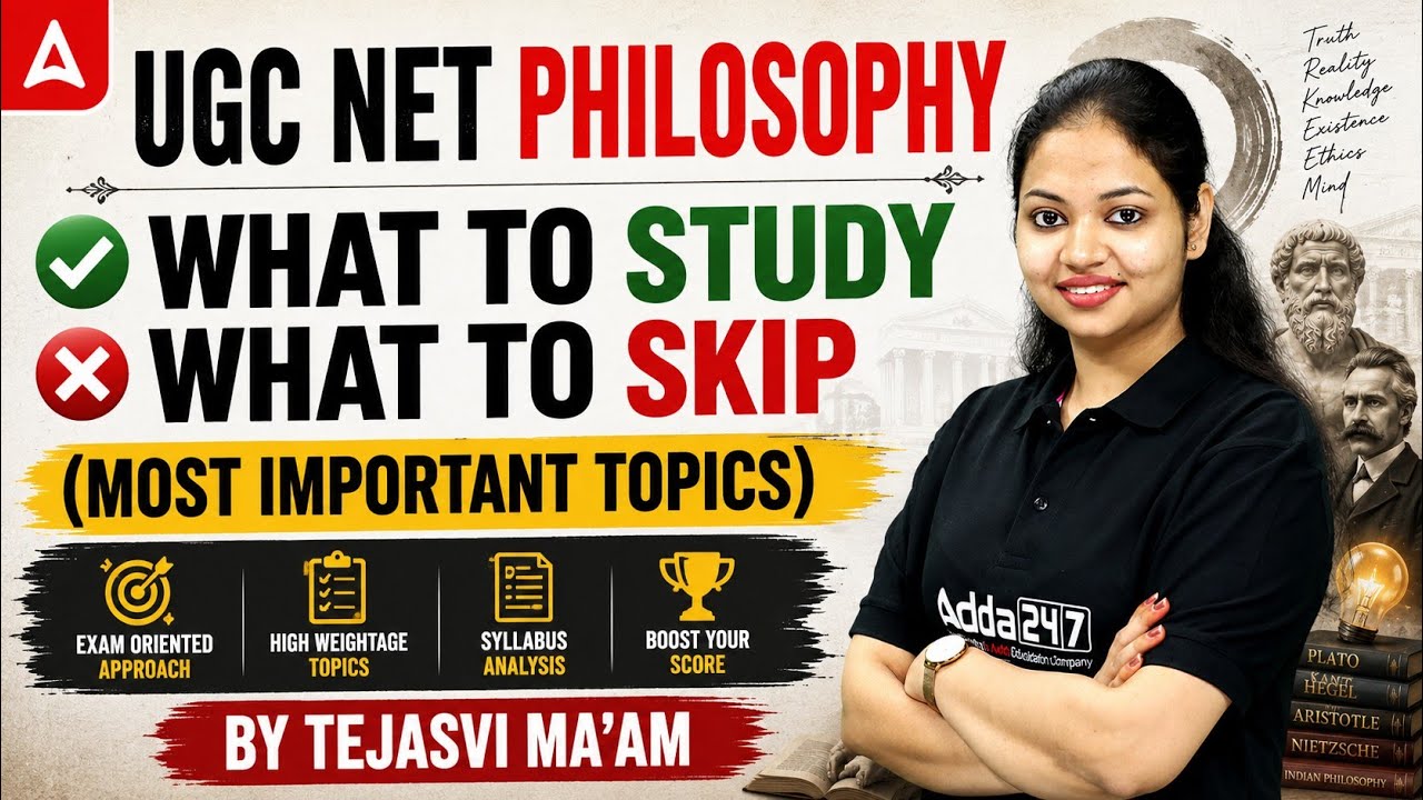 UGC NET Philosophy 2026 | What to Study & What to Skip | Most Important Topics | By Tejasvi bansal