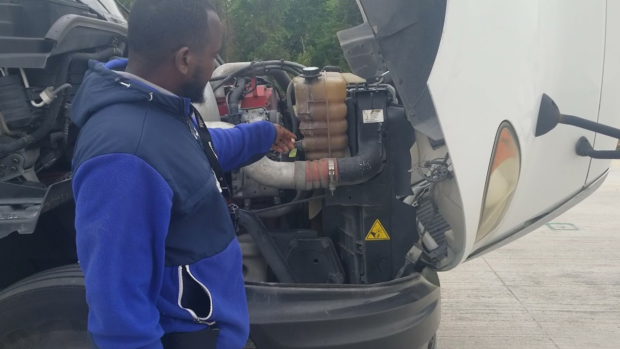 White International Truck Section A Pretrip Inspection