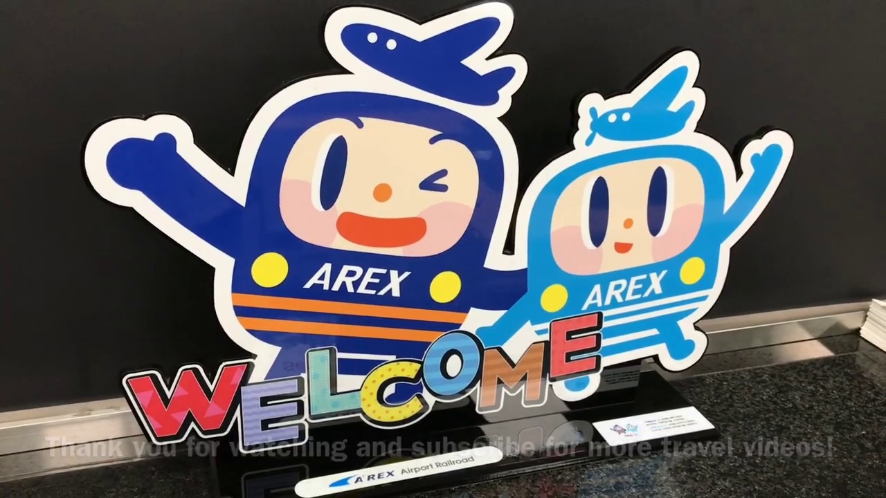 Travel from Incheon Airport to Seoul Station By Express Train (AREX)