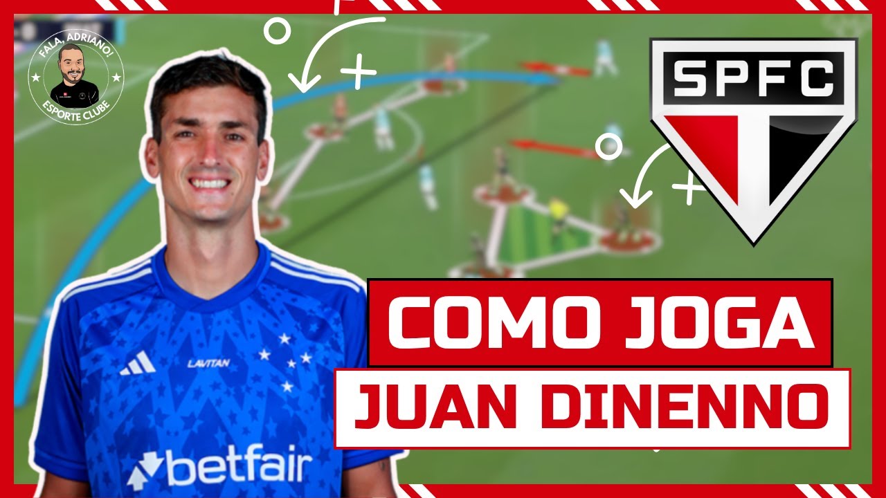 COMO JOGA JUAN DINENNO | O QUE ESPERAR DO NOVO CENTROAVANTE DO SÃO PAULO
