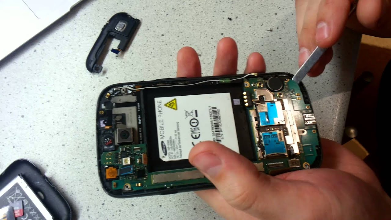 Замена вибромотора на телефоне Samsung Galaxy S3