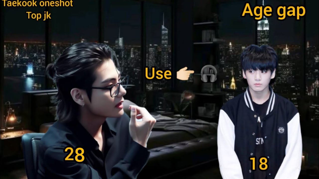 Age gap taekook oneshot 1/5 ( taekook FF hindi explain 