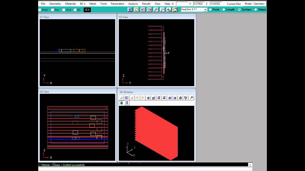 ElectroFlo Heat Sink & PCB (2 of 4) - Boundary Conditions