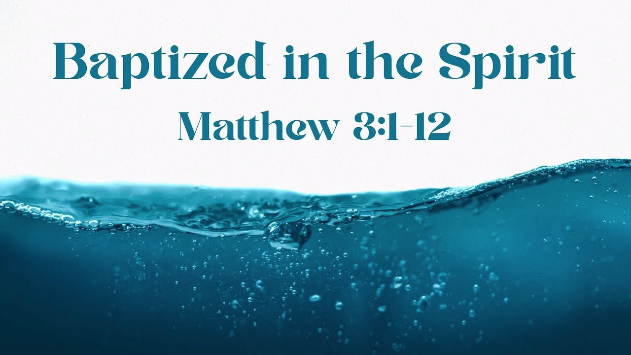 Baptized in the Spirit - Rev. Russell Freeman