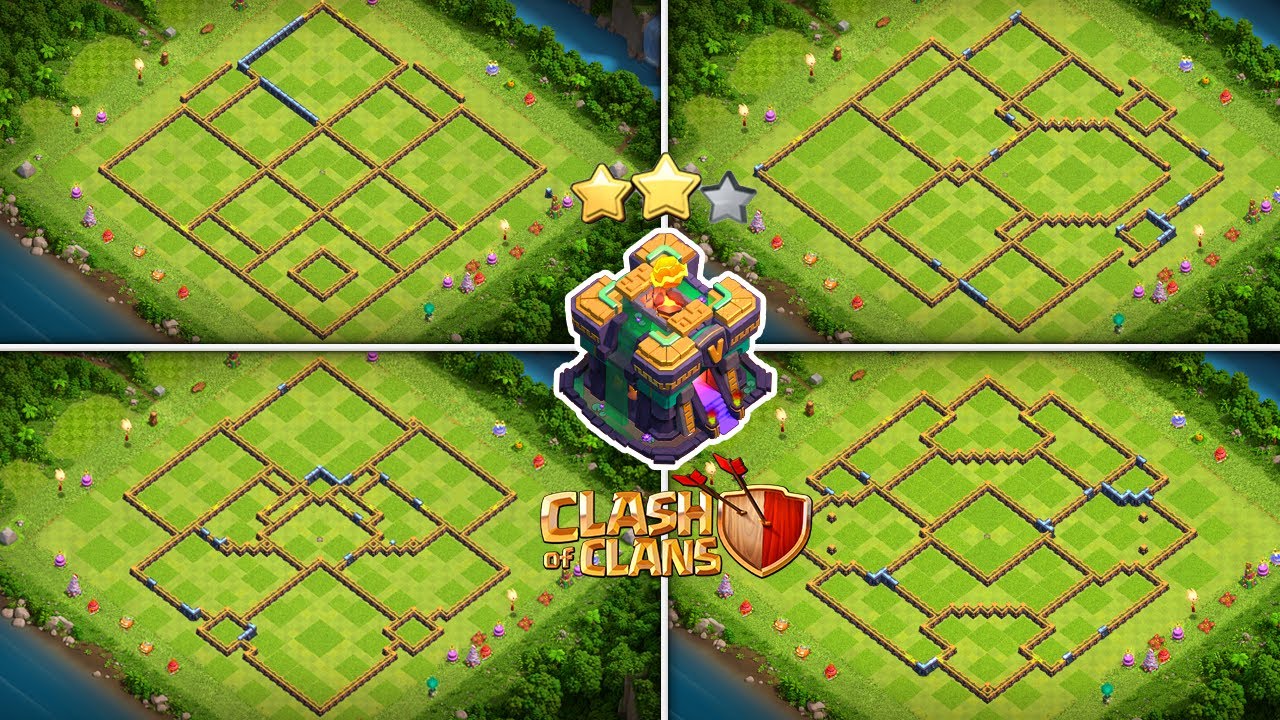 TOP 10 MELHORES LAYOUTS CV14 PARA FARM 2023 COM LINK ( TOP 10 BEST TH14 FARMING BASE DESIGN + LINK)