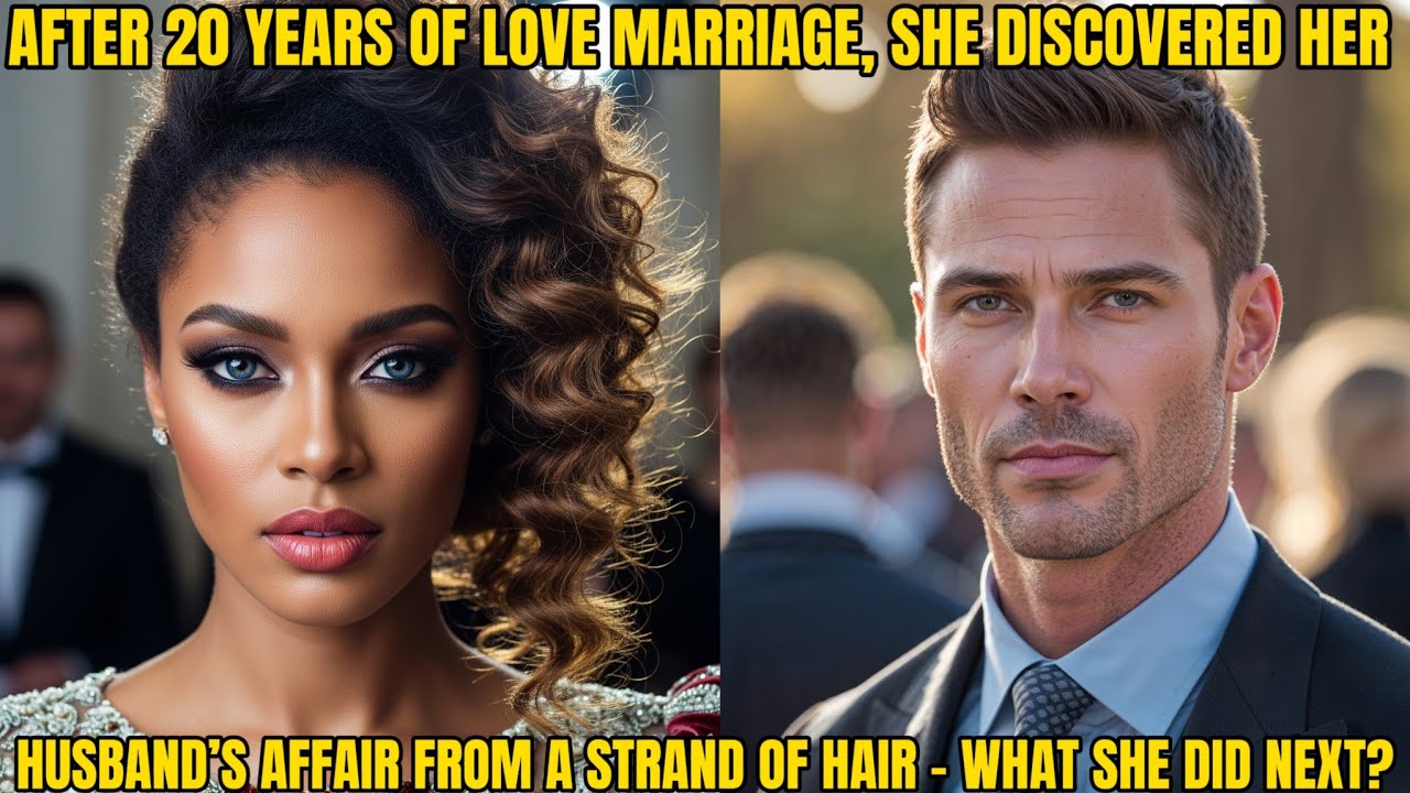 SHE DISCOVERED HER MILLIONAIRE HUSBAND’S AFFAIR FROM A STRAND OF HAIR – WHAT SHE DID NEXT SHATTERED