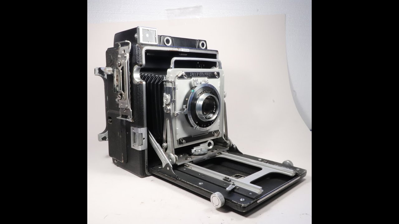 Graflex 4 x 5 Speed Graphic Camera Overview