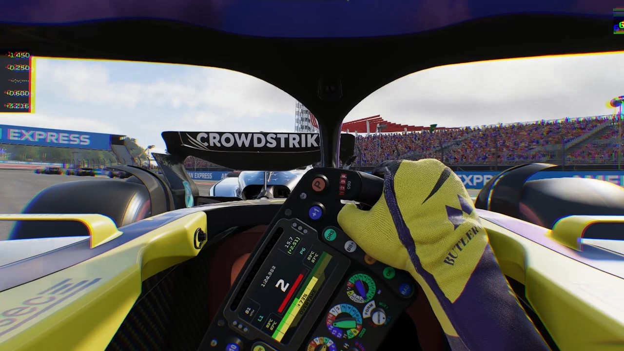 F1 25 Gameplay, Cockpit, 25% Race, US GP, Car Setup included