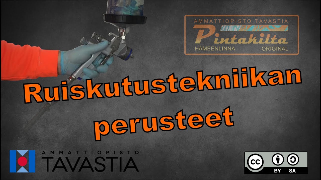 Ruiskutustekniikan perusteet